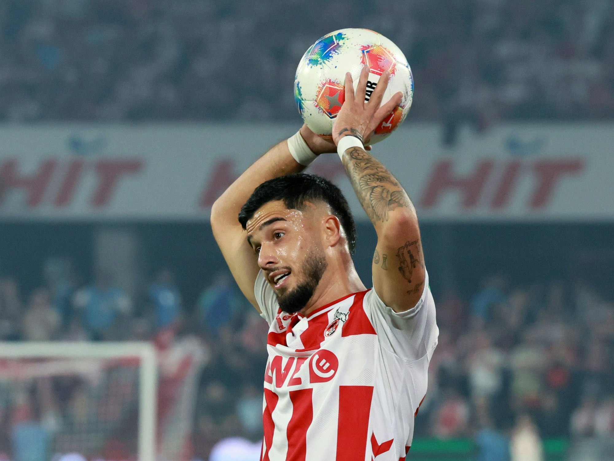 Jusuf Gazibegovic im Spiel gegen Freiburg.