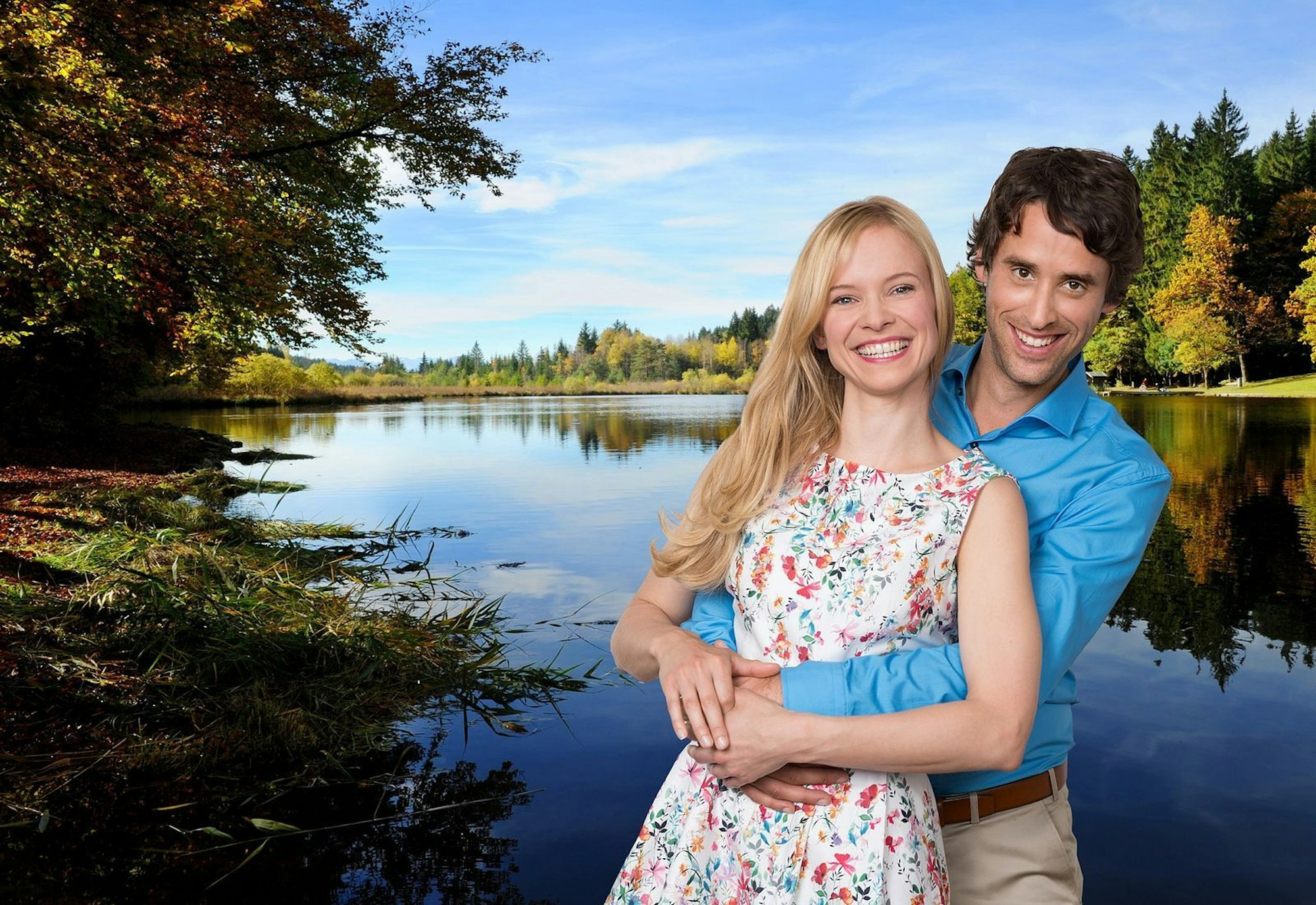 Trotz seiner kriminellen Vergangenheit heirateten Luisa (Magdalena Steinlein) und Sebastian (Kai Albrecht) am Ende der elften Staffel im Sommer 2016. Auch weil Sebastian sich um Luisa kümmerte, als ihre Mutter starb. (Bild: ARD / Ralf Wilschewski)
