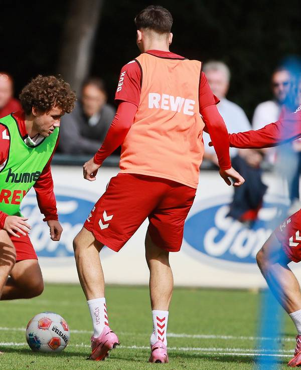 Luca Waldschmidt im FC-Training.