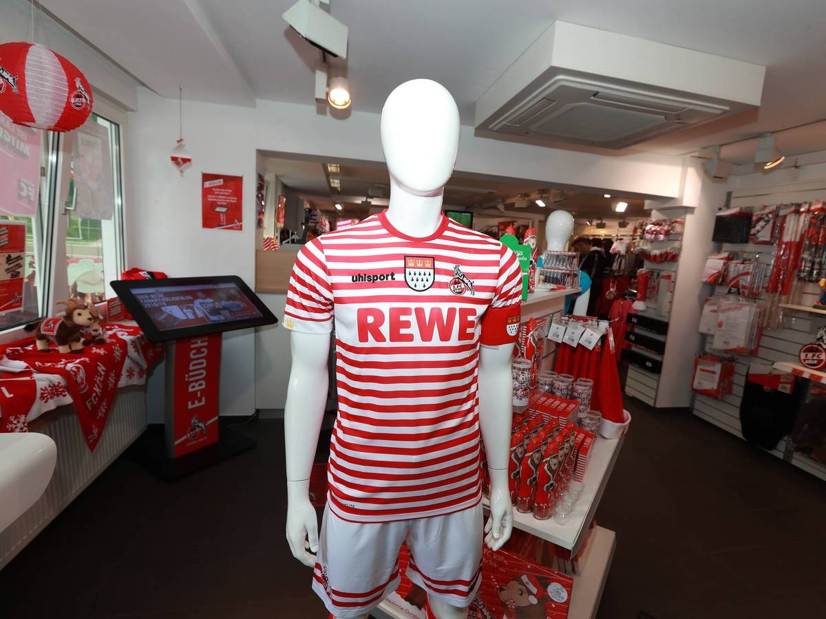 Das Karnevalstrikot des 1. FC Köln aus der Saison 2018/19.