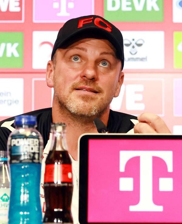 Lukas Kwasniok (1. FC Köln) am 26. September 2025.