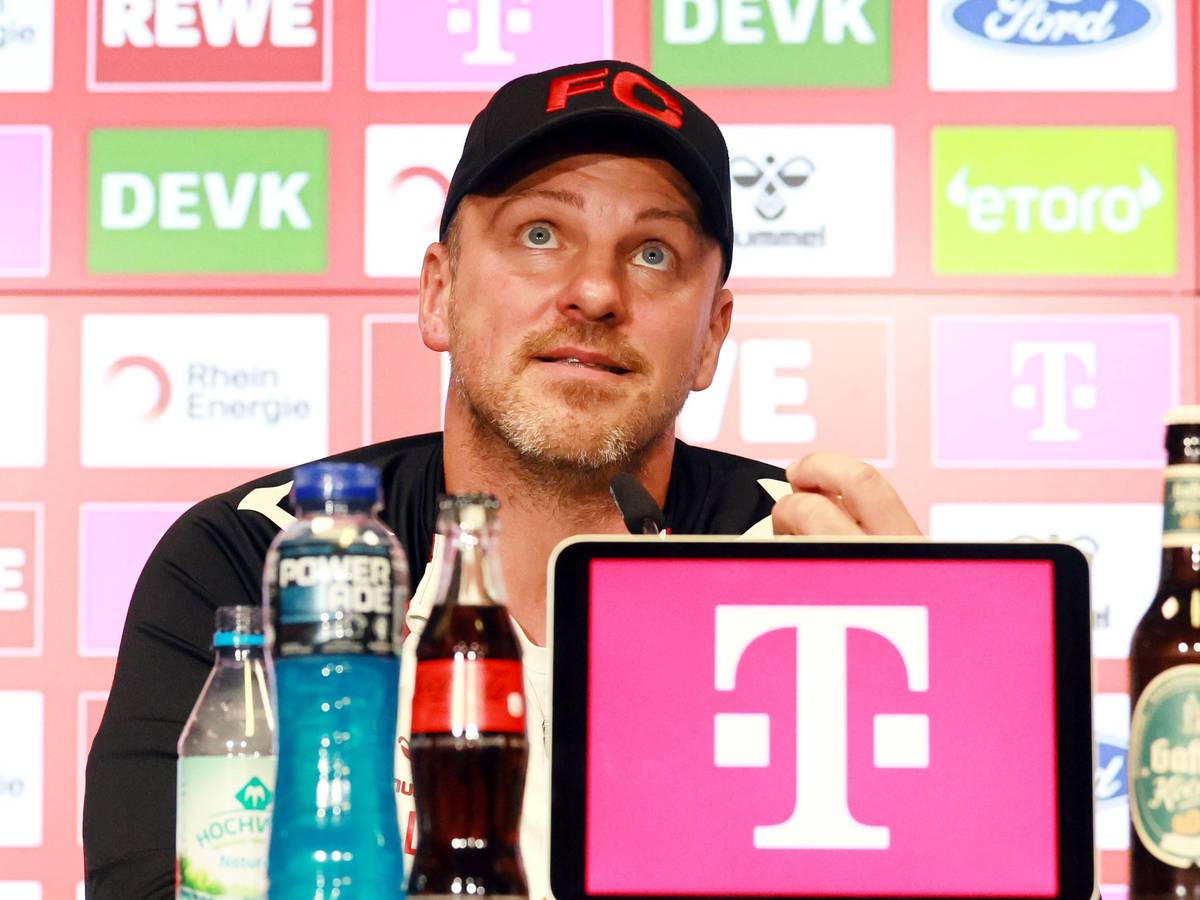 Lukas Kwasniok (1. FC Köln) am 26. September 2025.