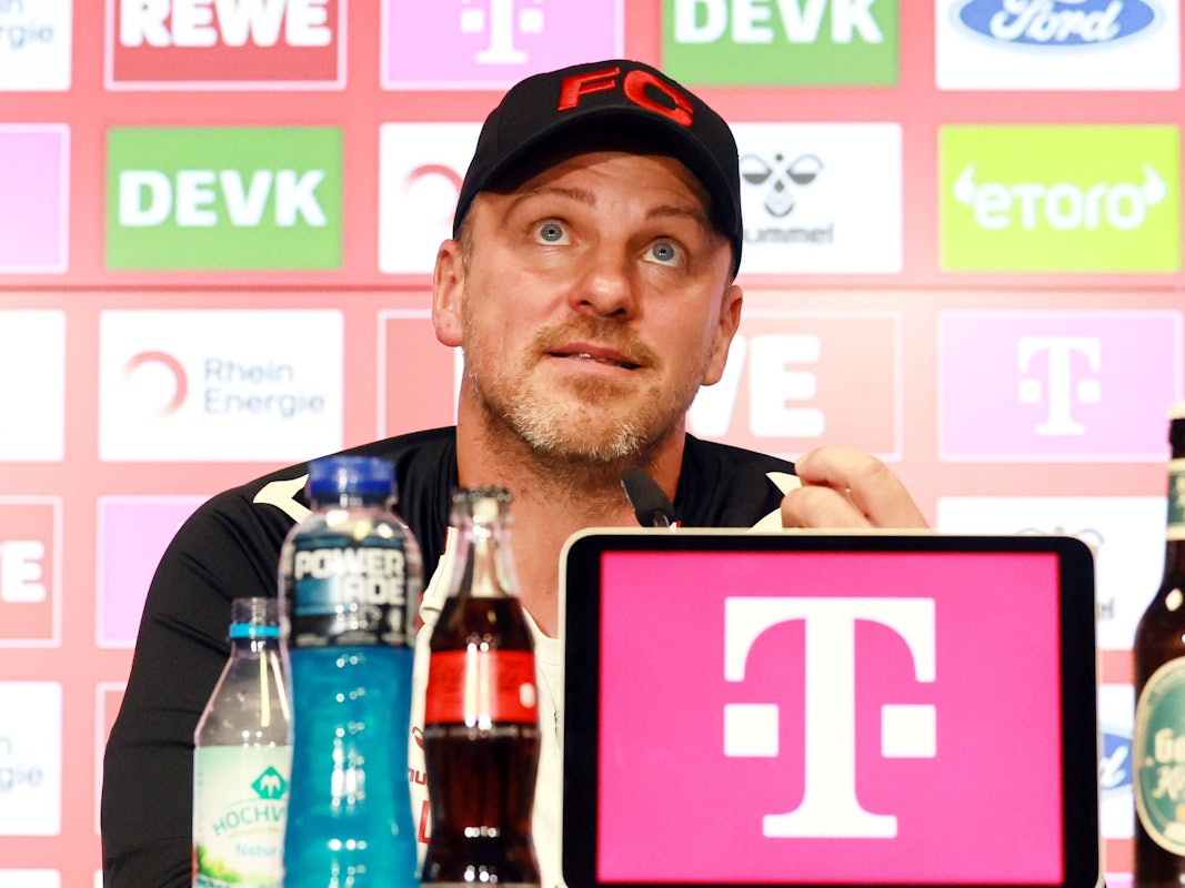 Lukas Kwasniok (1. FC Köln) am 26. September 2025.