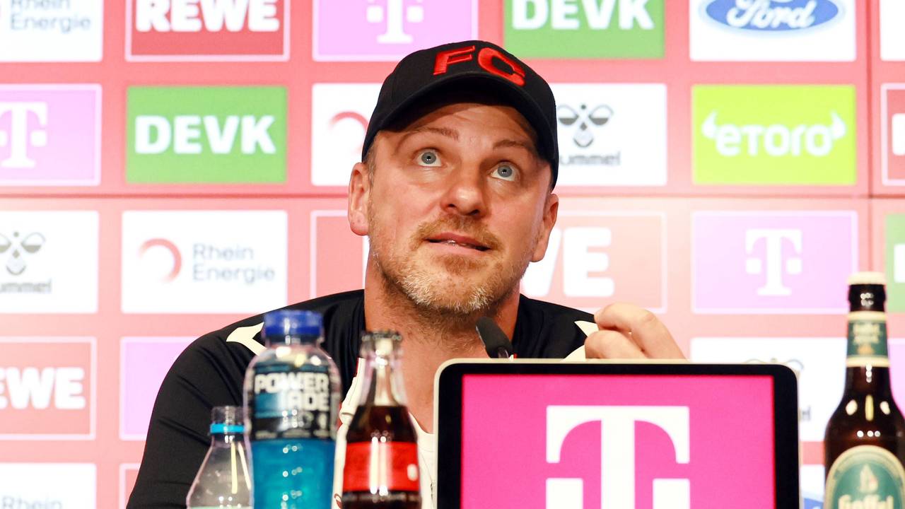 Lukas Kwasniok (1. FC Köln) am 26. September 2025.