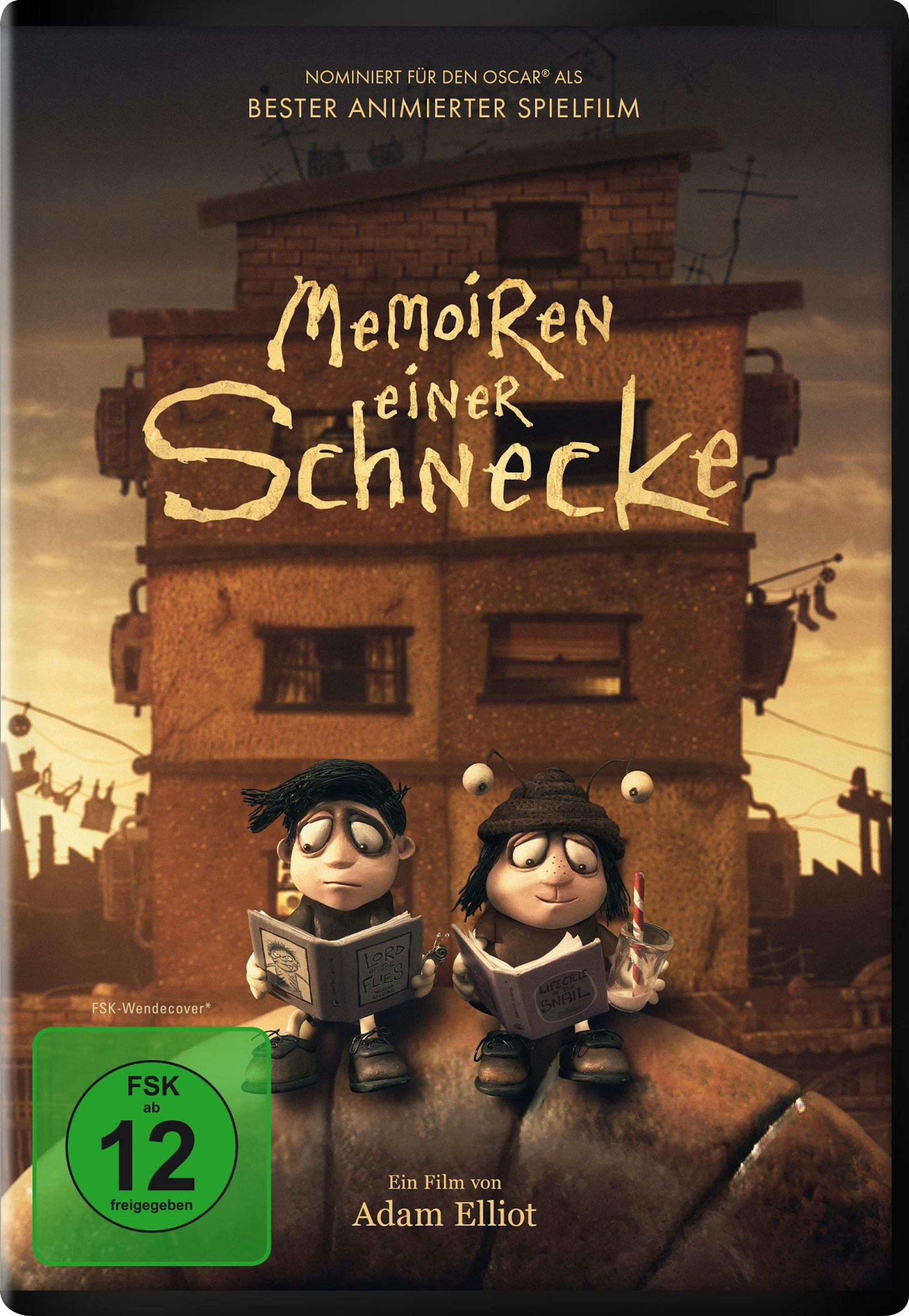 Ein Film mit dem Titel „Memoiren einer Schnecke“ kommt natürlich nicht ohne die kleinen Kriechtiere aus, eigentlich geht es in der Stop-Motion-Perle von Adam Elliot aber um viel mehr. (Bild: Capelight Pictures)