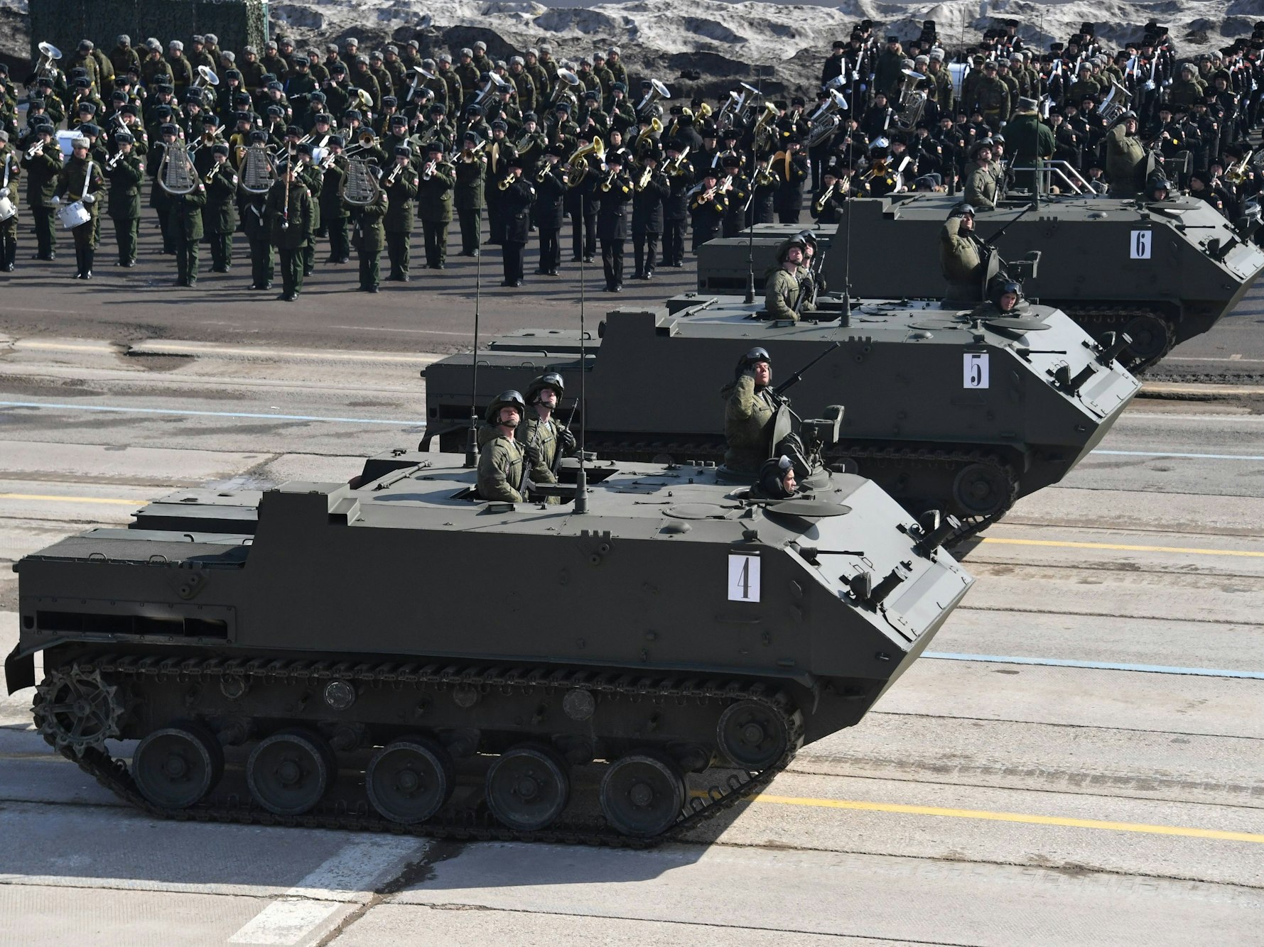 Steht ebenfalls auch Chinas Wunschliste: Russische BTR-MDM „Rakushka“