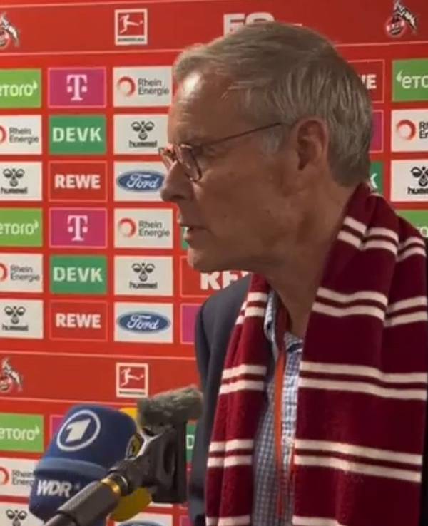 Sven Adenauer nach der FC-Wahl.