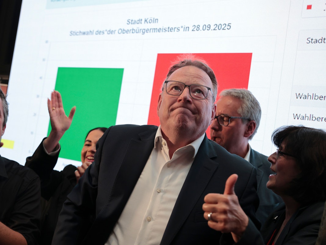 Torsten Burmester (SPD) ist zukünftiger Oberbürgermeister von Köln.