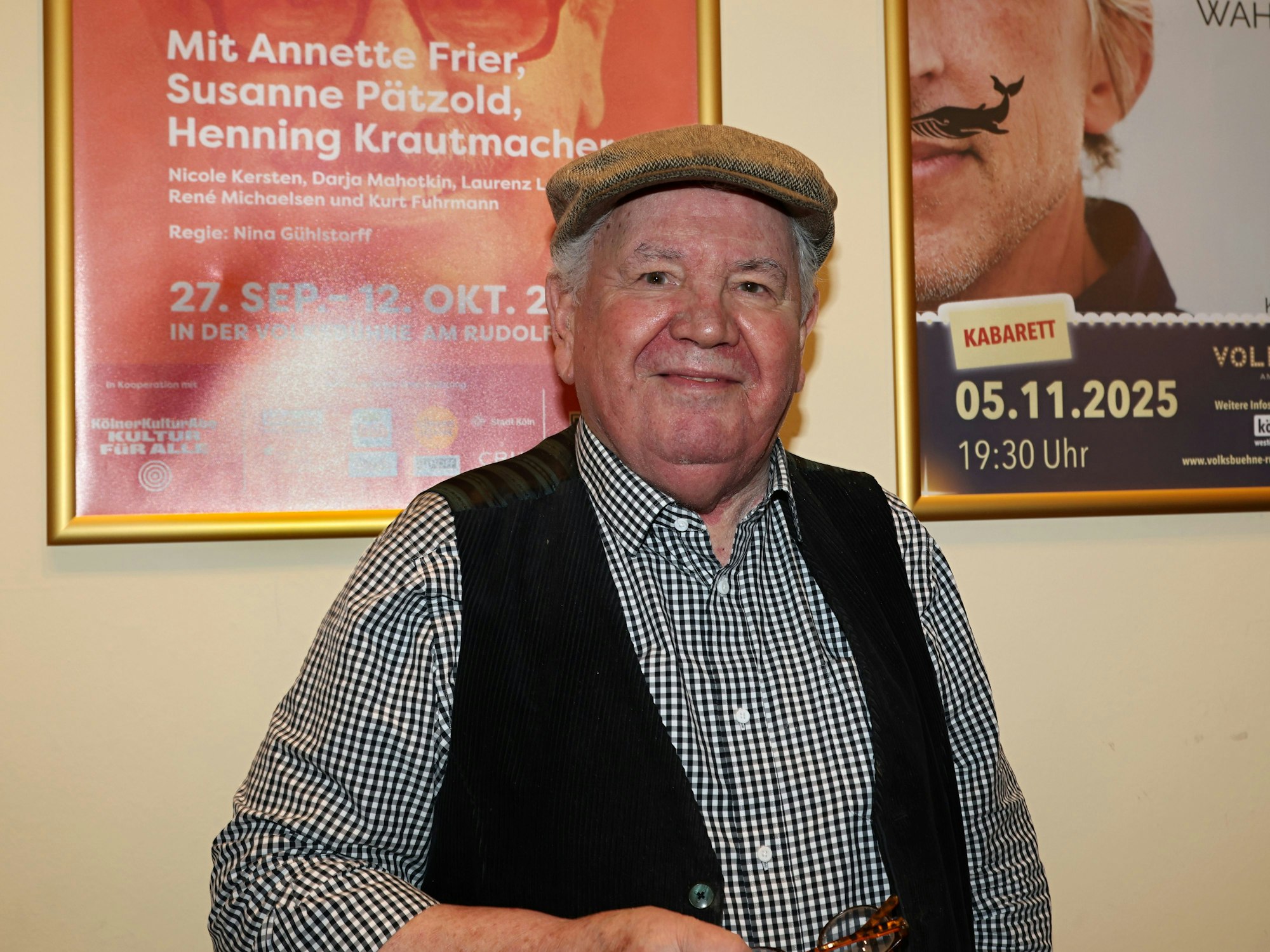 Peter Millowitsch als Gast in seinem früheren Theater.