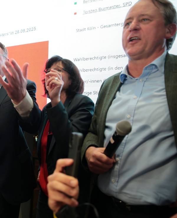 Torsten Burmester (SPD) ist zukünftiger Oberbürgermeister von Köln. Die Wahlparty steigt im Saal Anno 1858 in der Malzmühle.