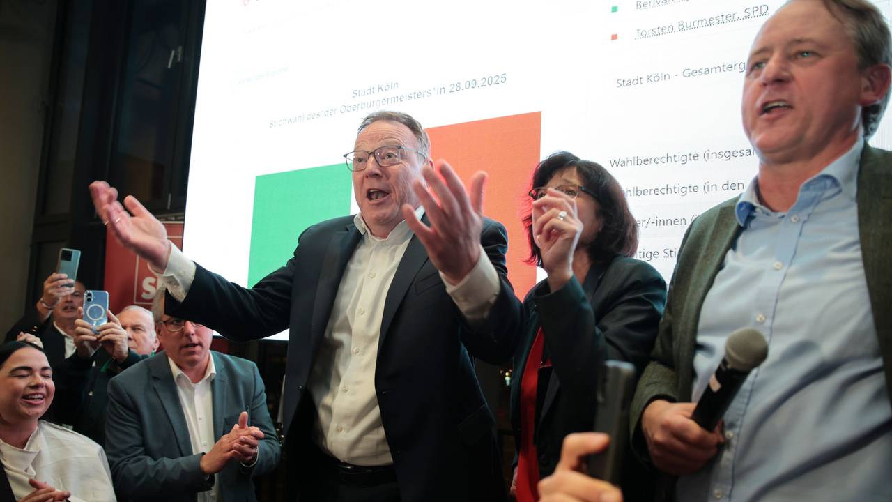 Torsten Burmester (SPD) ist zukünftiger Oberbürgermeister von Köln. Die Wahlparty steigt im Saal Anno 1858 in der Malzmühle.