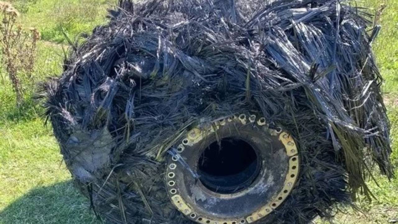 Dieses Objekt ist im Norden Argentiniens auf einer Farm gelandet.