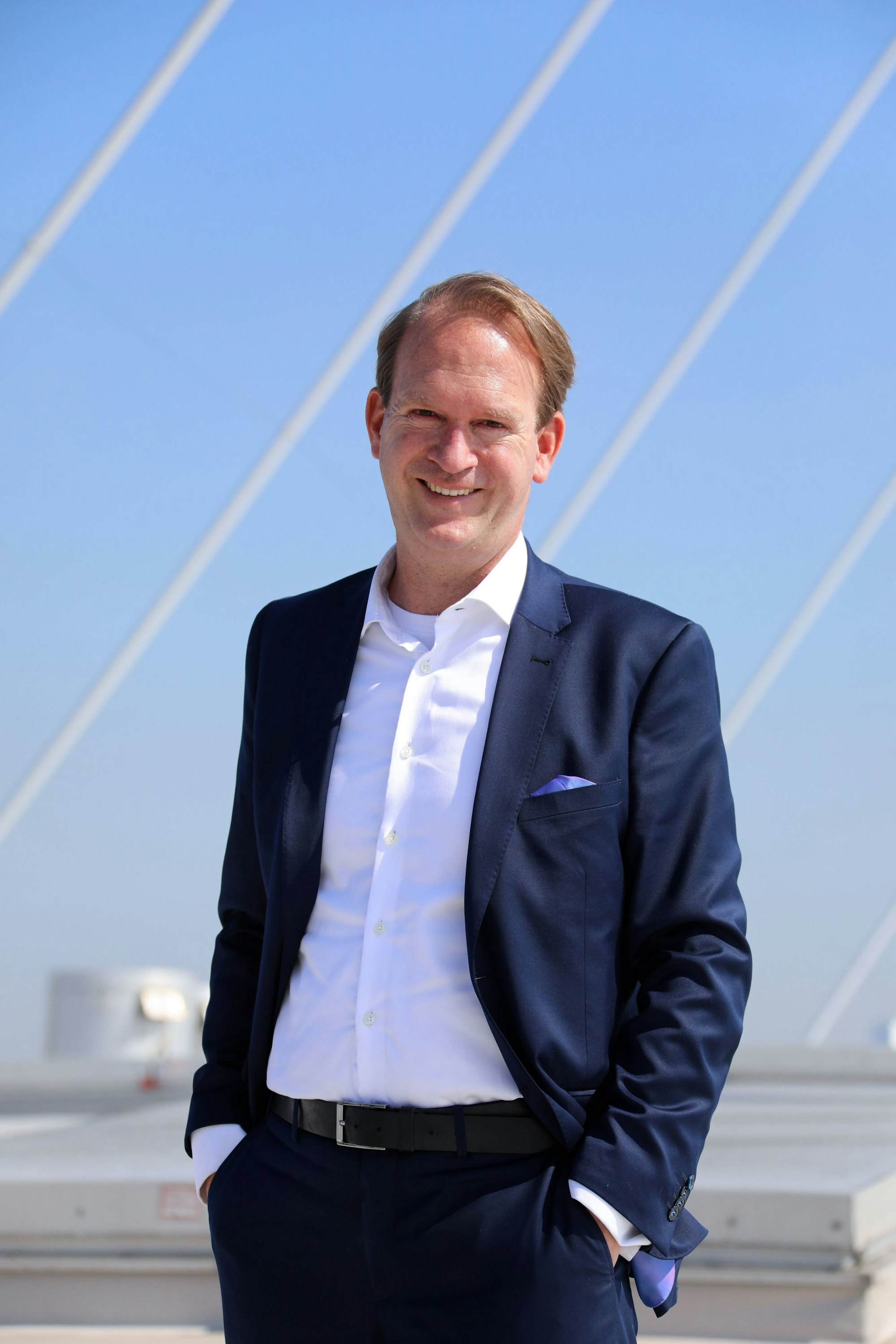 Stefan Löcher, Chef der Lanxess-Arena.