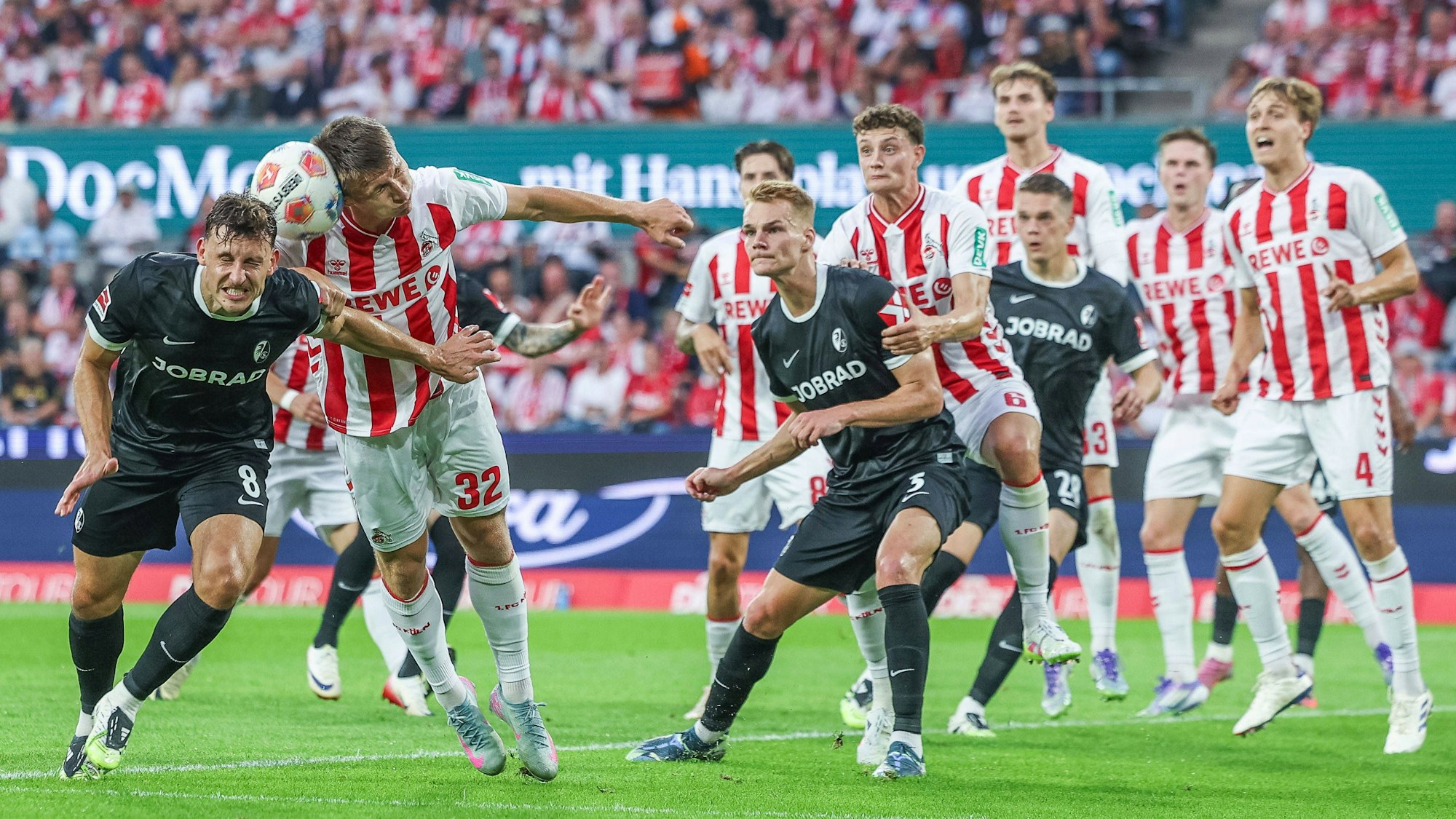 Das Hinspiel 1. FC Köln – SC Freiburg am 31.08.2025 gewann der FC mit 4:1.