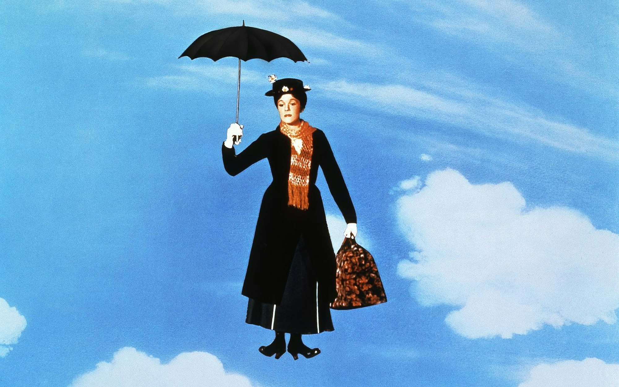„Mary Poppins“ kam 1964 in die Kinos und machte Julie Andrews weltberühmt. Für ihre Performance wurde sie mit dem Oscar als beste Hauptdarstellerin ausgezeichnet. (Bild: Disney)