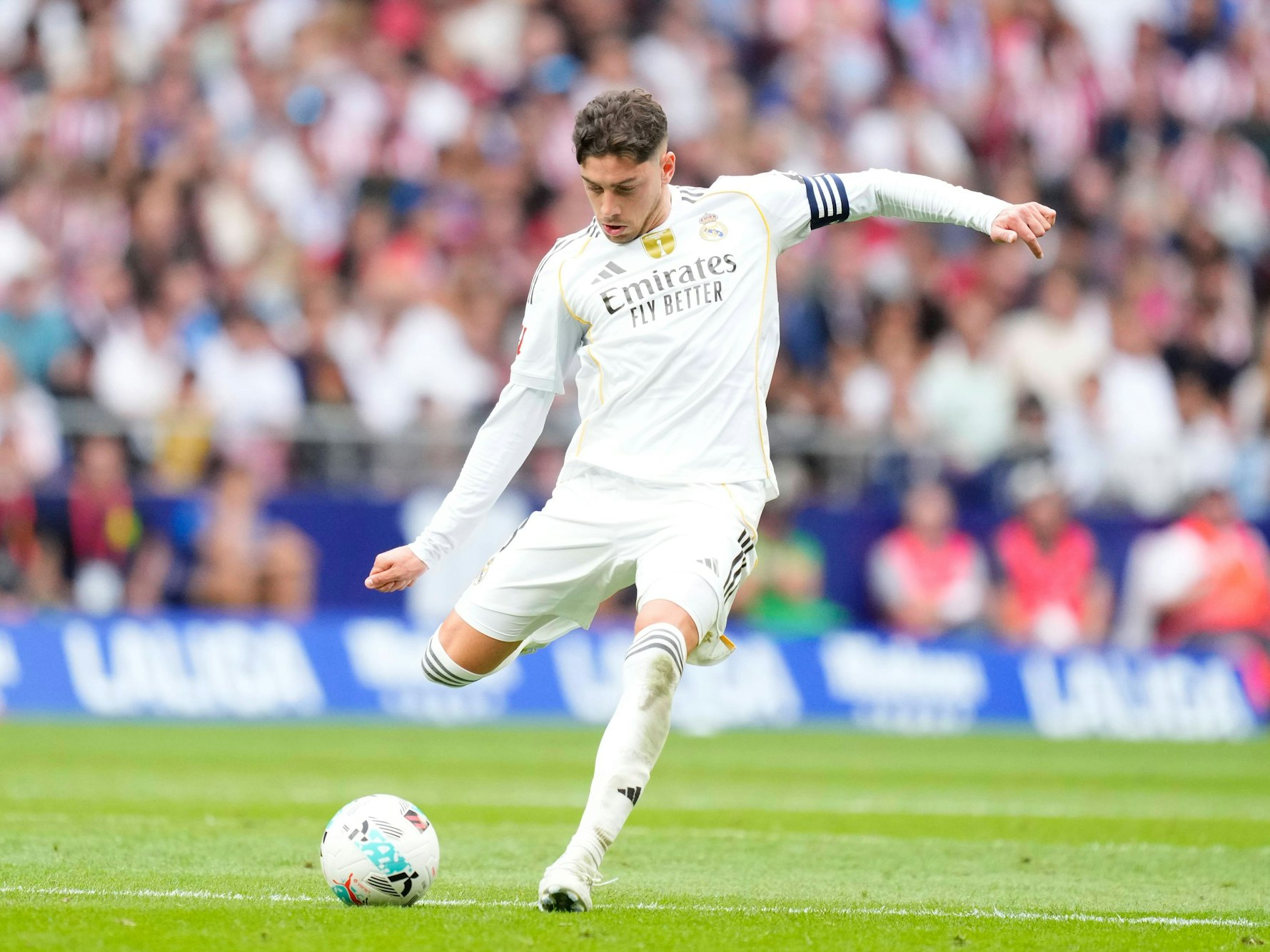Federico Valverde bei einem Spiel von Real Madrid.