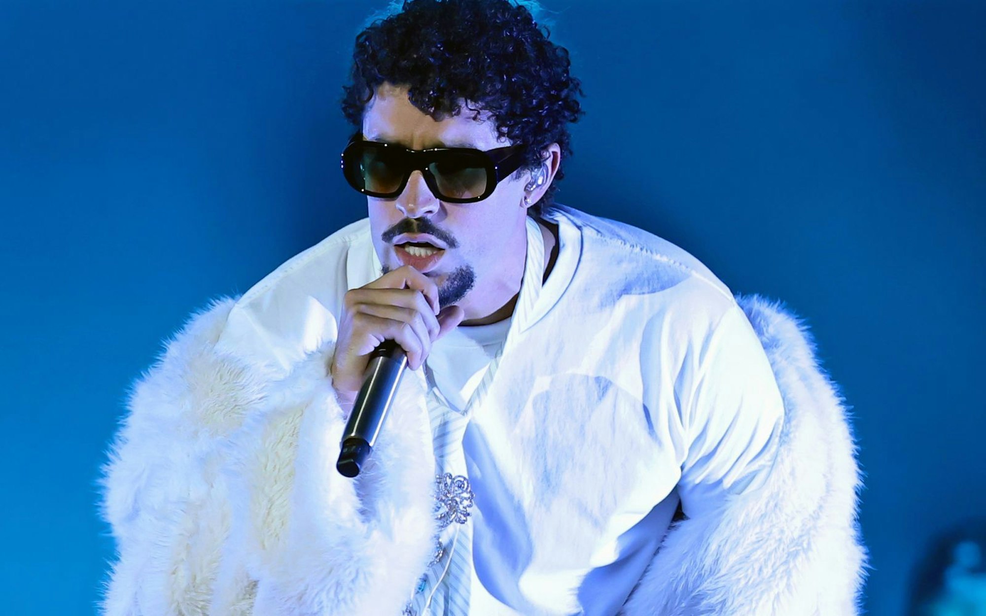 Im Visier der Trump-Regierung: Bad Bunny bestreitet 2026 beim Super Bowl die Halbzeitshow. (Bild: Monica Schipper/Getty Images)
