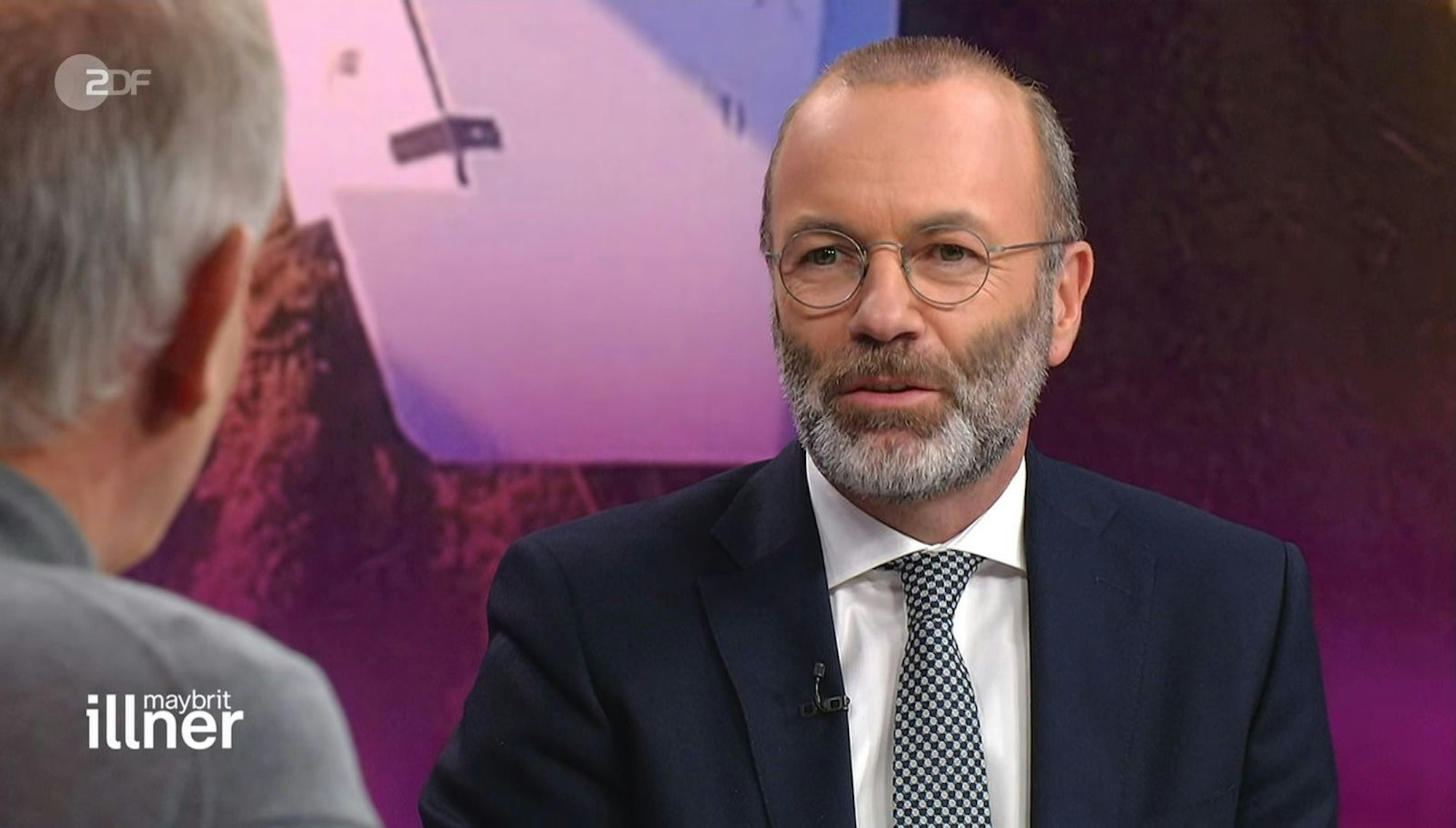 EVP-Chef Manfred Weber schlug unlängst vor, die Moskauer U-Bahn lahmzulegen. (Bild: ZDF)