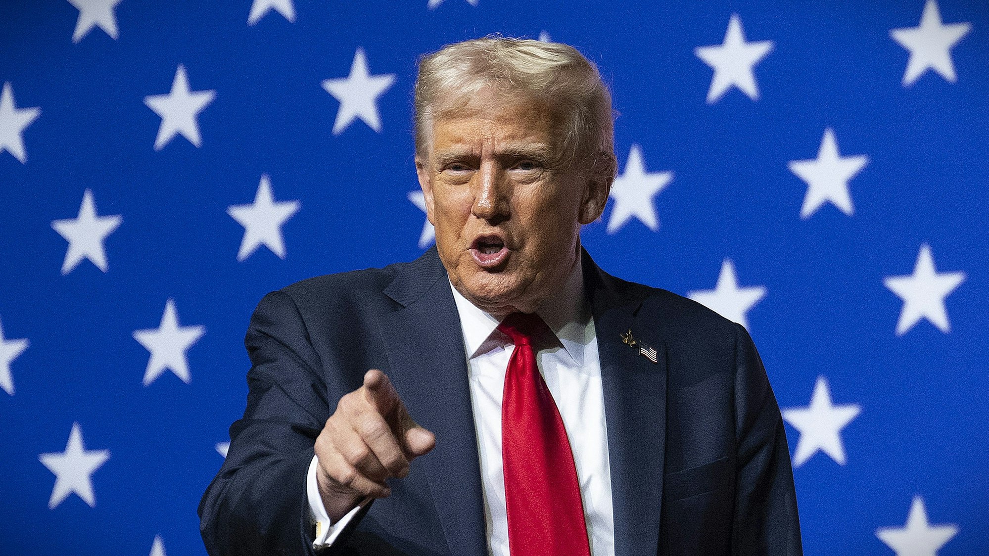 US-Präsident Donald Trump am 30. September in Quantico