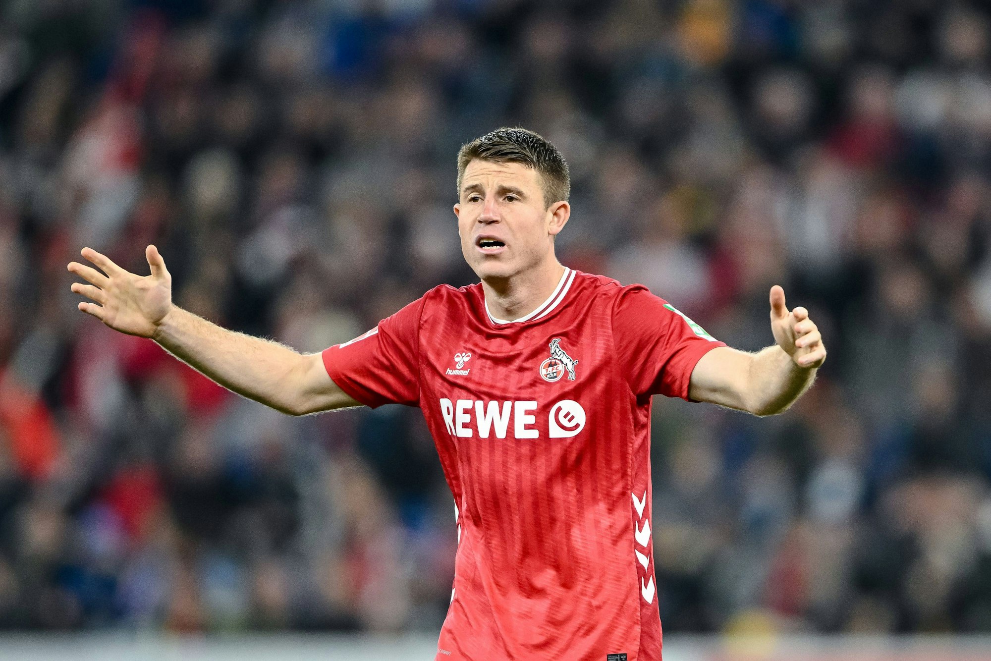 Dominique Heintz beim Spiel gegen die TSG Hoffenheim.