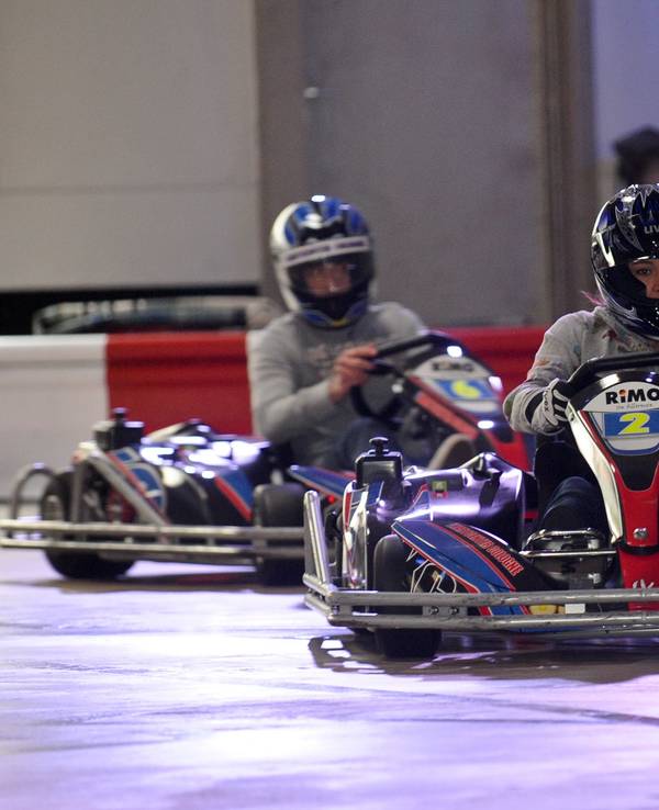 Kart fahren mit Yvonne de Bark, Cologne Kartcenter