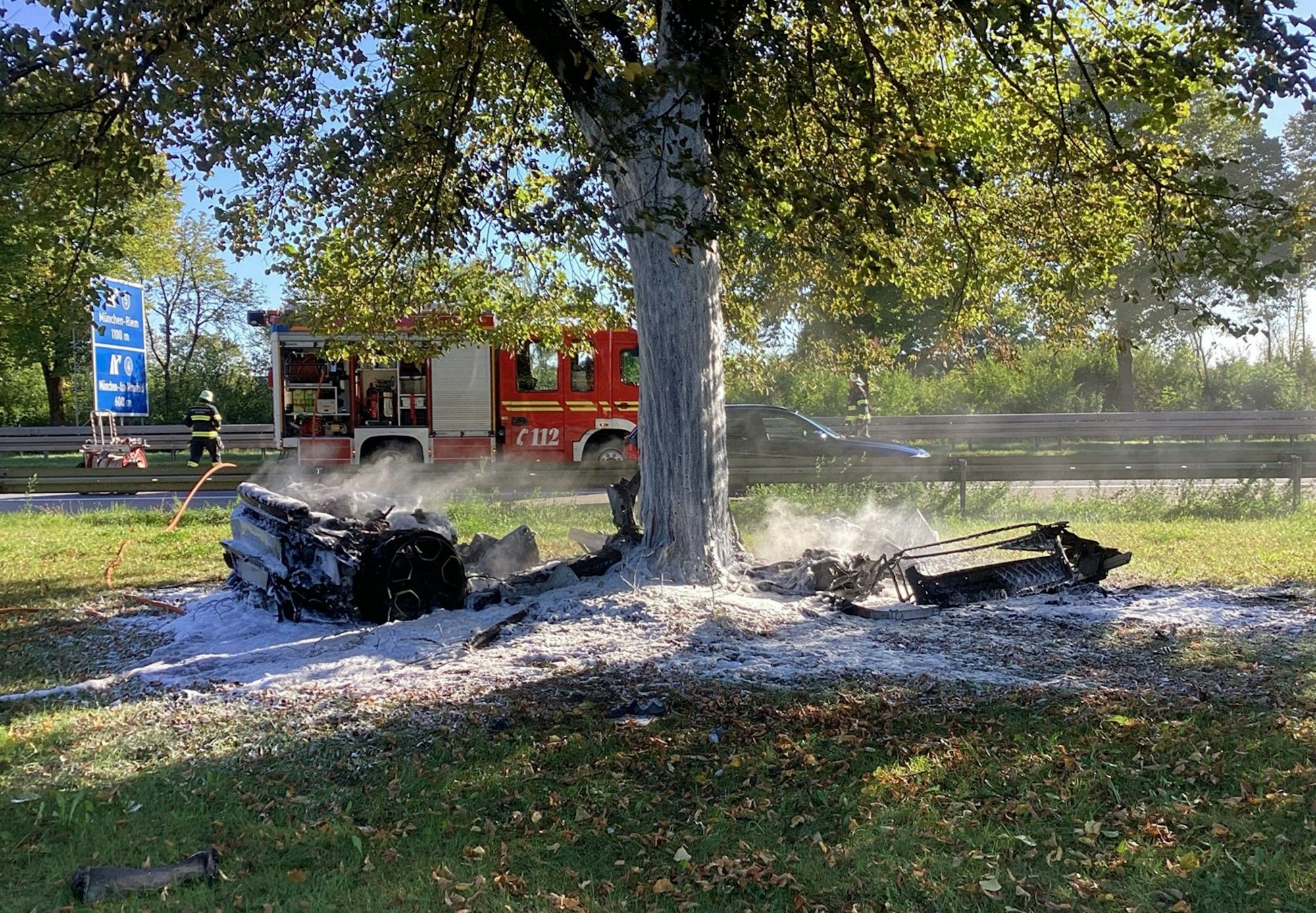 Unfall mit Lamborghini