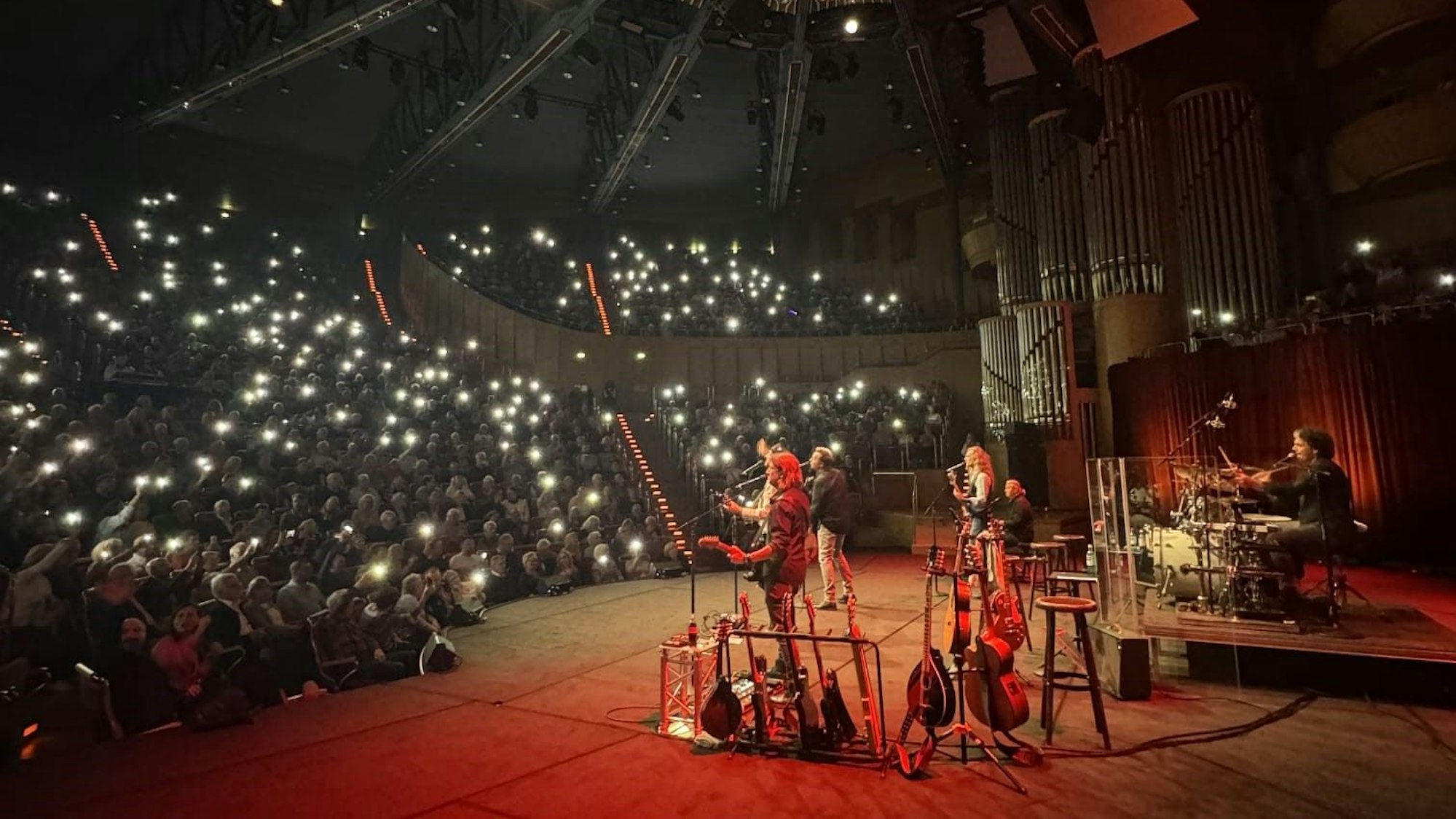 Die Bläck Fööss bei ihrem Auftritt in der Philharmonie.