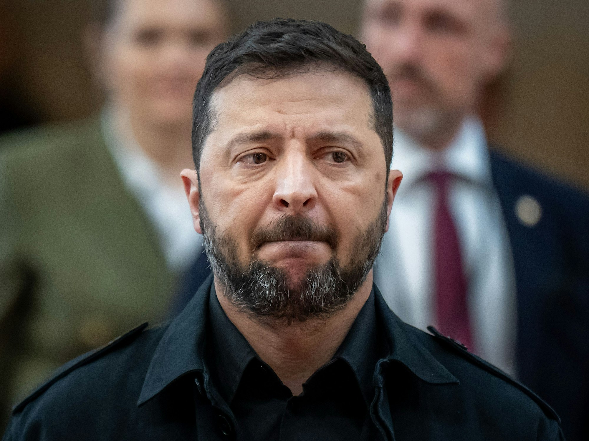 Wolodymyr Selenskyj beim Gipfeltreffen der Europäischen Politischen Gemeinschaft in Kopenhagen Anfang Oktober.