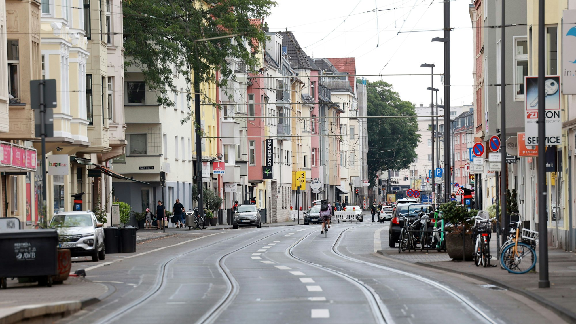 Blick auf die Zülpicher Straße (Archivfoto)