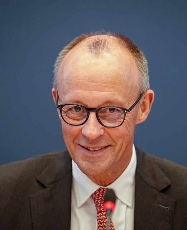 Bundeskanzler Friedrich Merz (CDU) am 6. Oktober 2025 in Berlin.