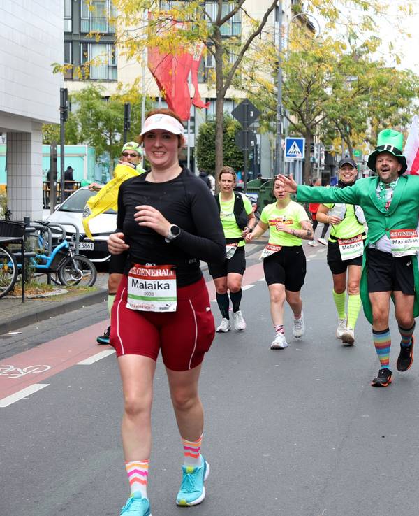 Beim Köln-Marathon herrscht auf und neben der Laufstrecke stets super Stimmung.