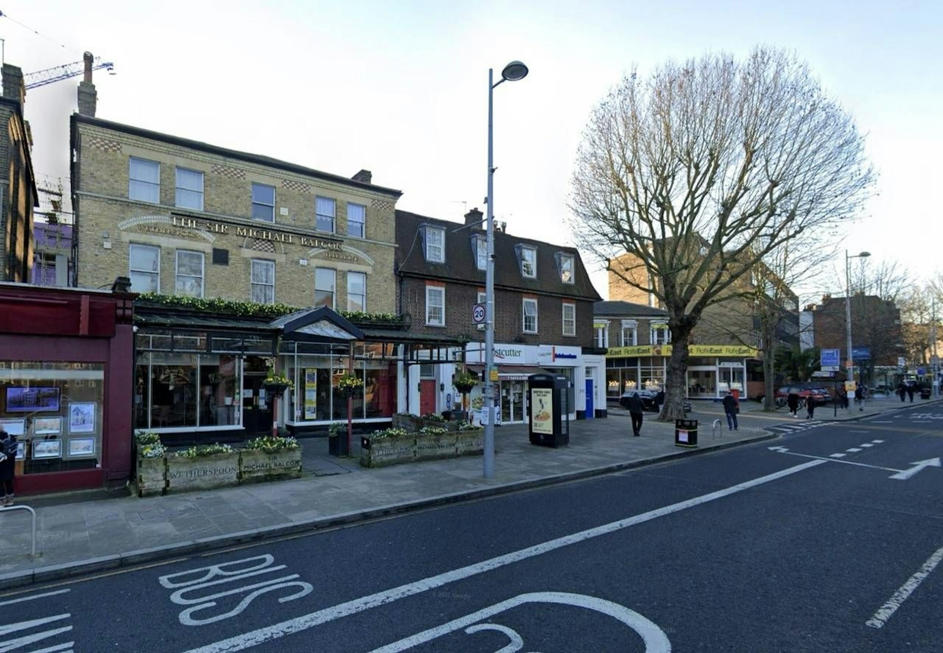 Eine Stadt in England