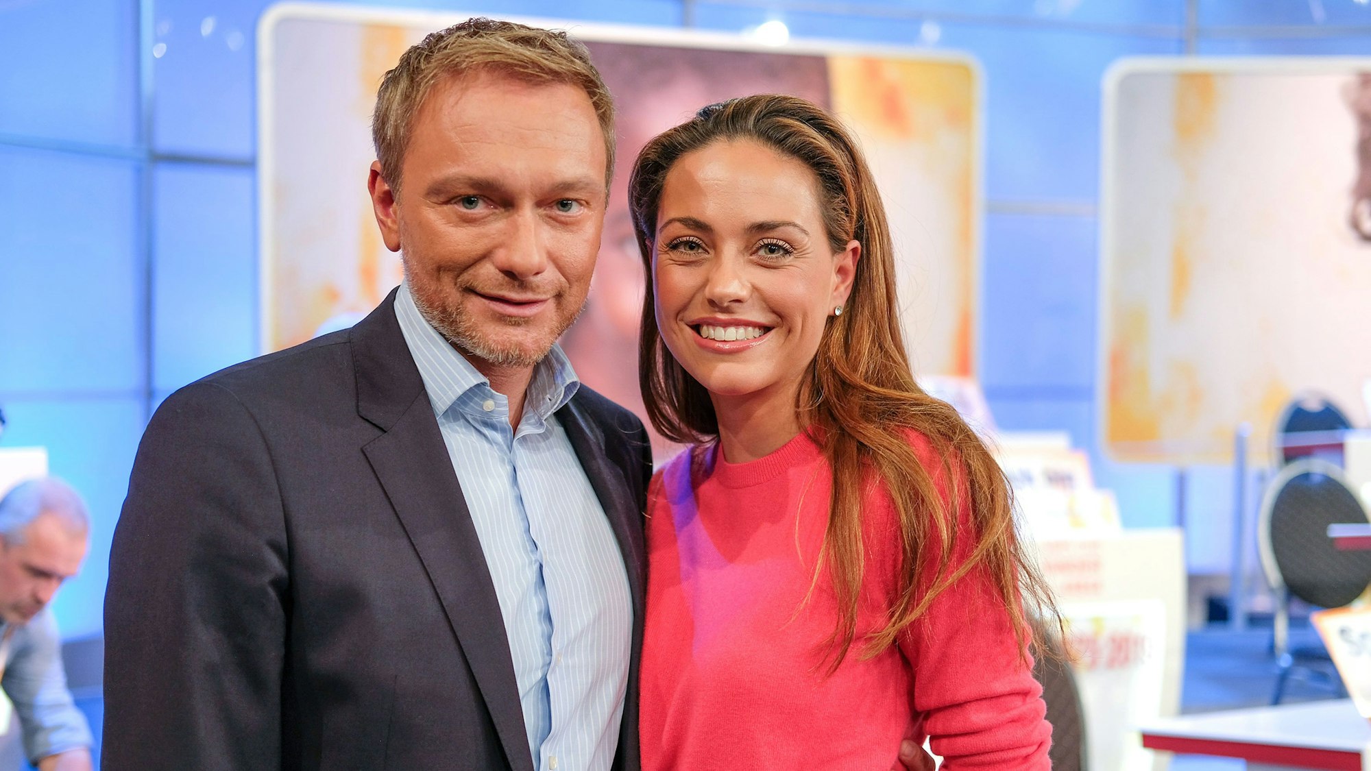 Christian Lindner und Franca Lehfeldt