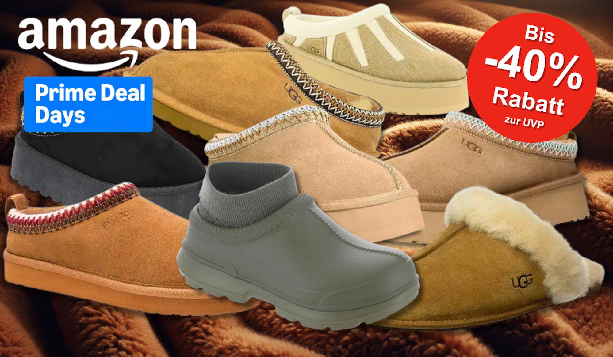UGG Boots und Schuhe im Sale bei Amazon