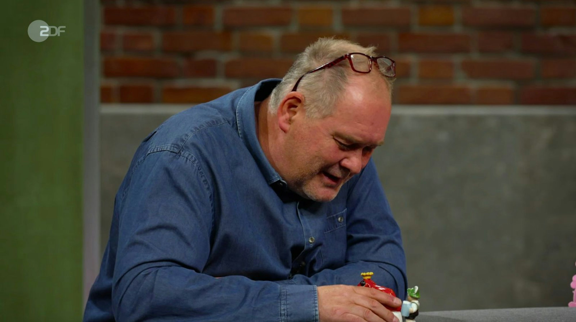 „Wenn dann muss es jetzt richtig weh tun“: Walter Lehnertz provozierte mit aggressiven Geboten. (Bild: ZDF)