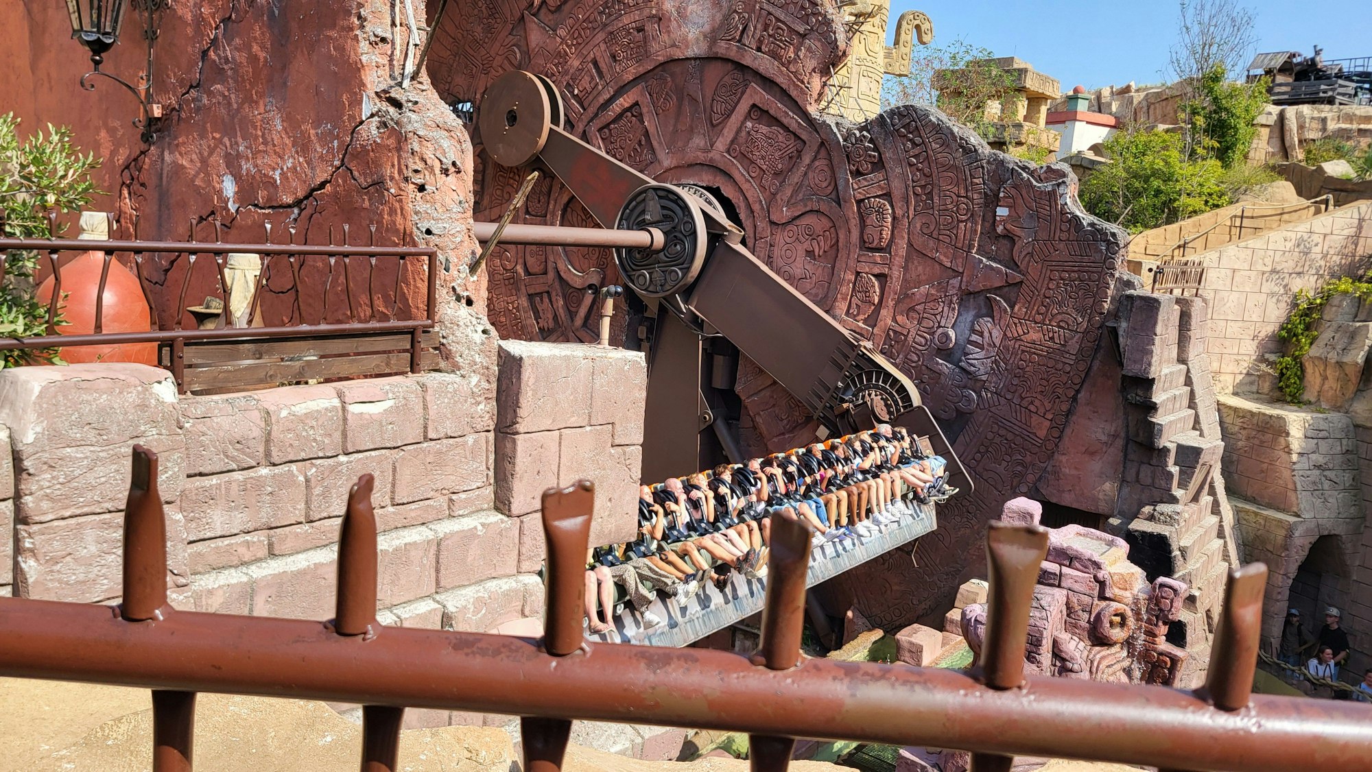 Der Suspended Top-Spin Talocan im Phantasialand ist der erste seiner Art in ganz Europa.