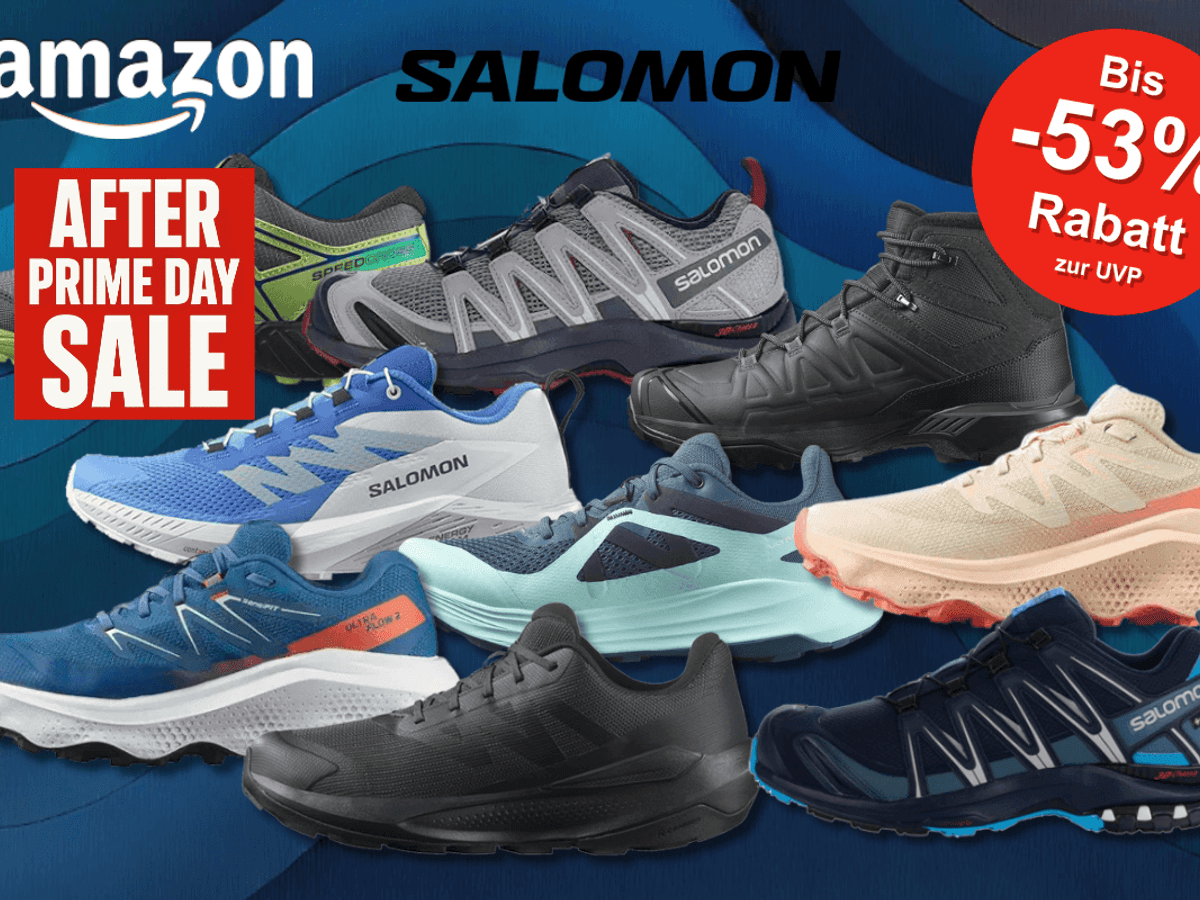Darstellung von Salomon Sneaker im Sale bei Amazon.