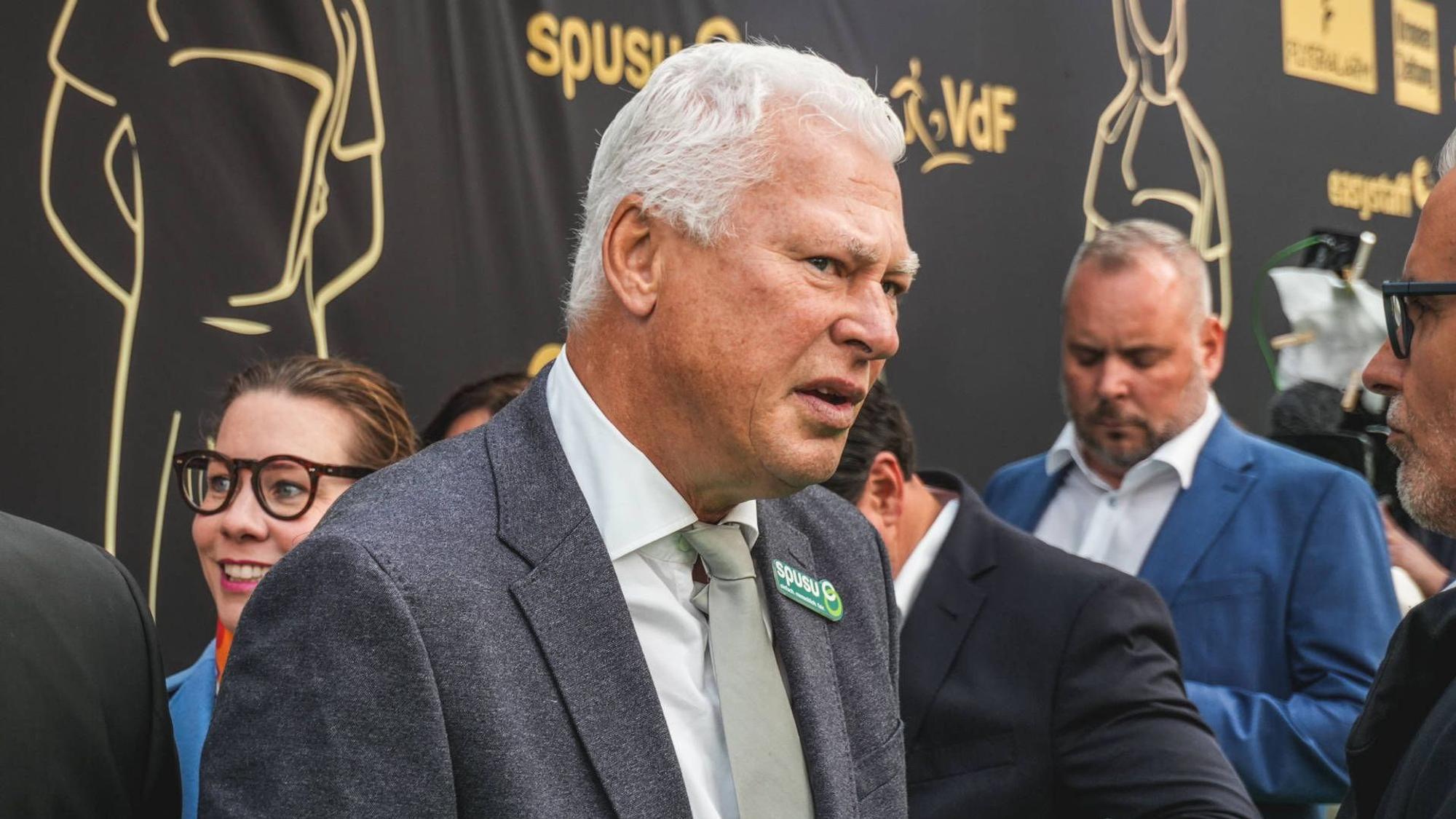 Toni Polster bei einer Gala in Wien.