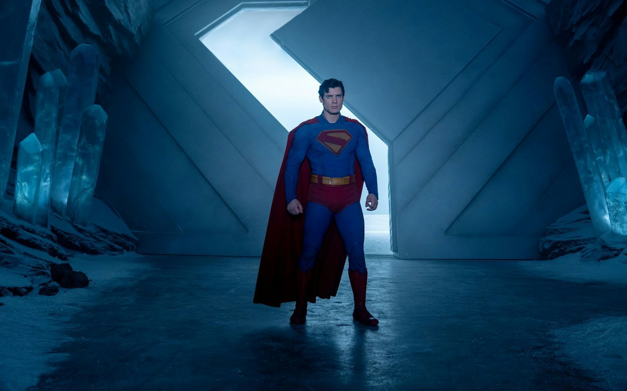 Superman (David Corenswet), der Mann aus Stahl, hat auch einen weichen Kern. (Bild: 2024 Warner Bros. Entertainment Inc./Jessica Miglio)
