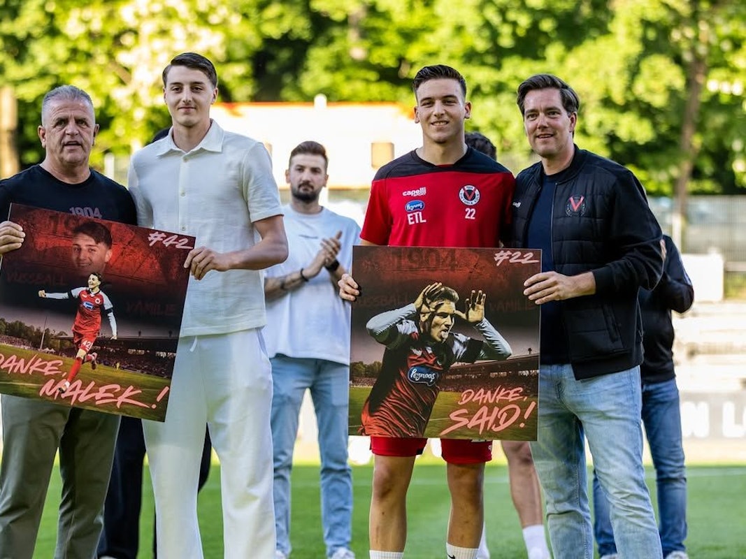 DIe El Malas werden bei Viktoria Köln verabschiedet.