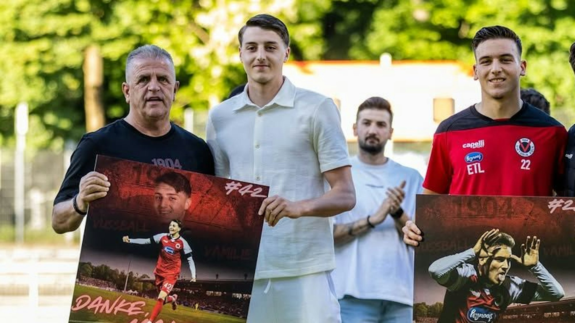 DIe El Malas werden bei Viktoria Köln verabschiedet.