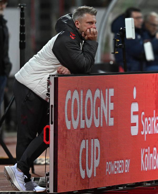 Lukas Kwasniok beim Cologne Cup.