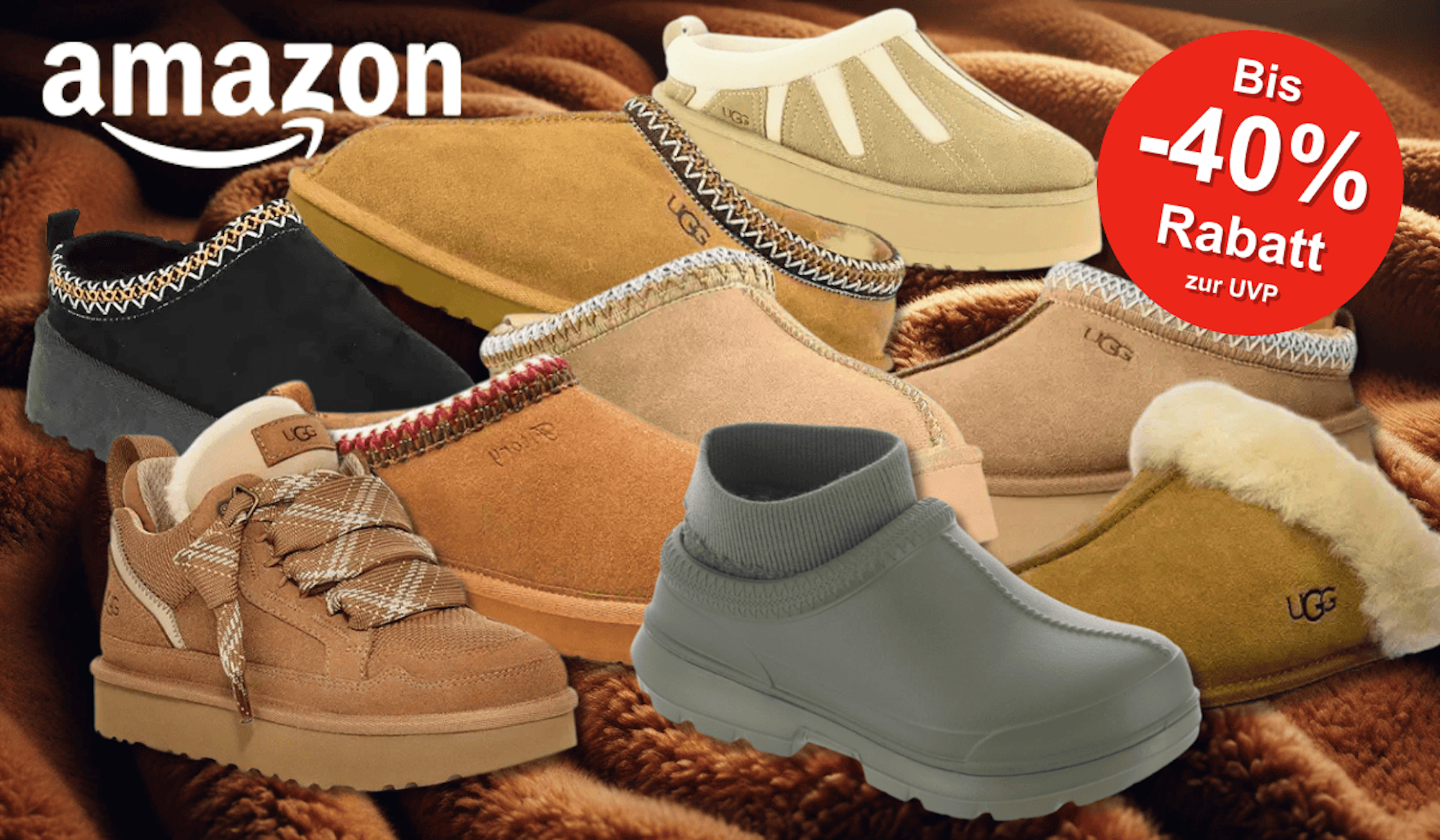UGG Boots und Schuhe im Sale bei Amazon