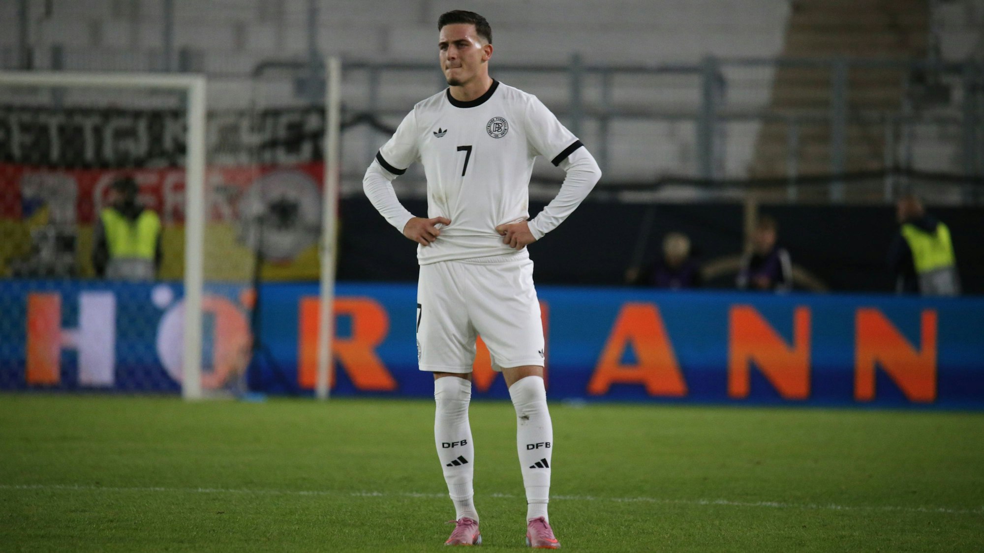 Sagte El Mala im Spiel der deutschen U21-Nationalmannschaft.