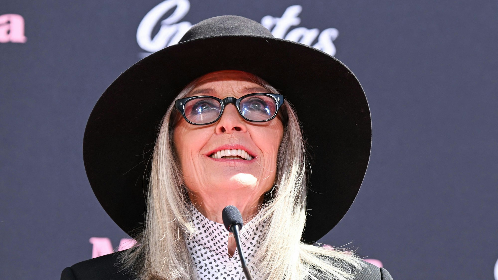 Diane Keaton bei einer Veranstaltung in Hollywood (Archivfoto). Die Schauspielerin ist im Alter von 79 Jahren gestorben.