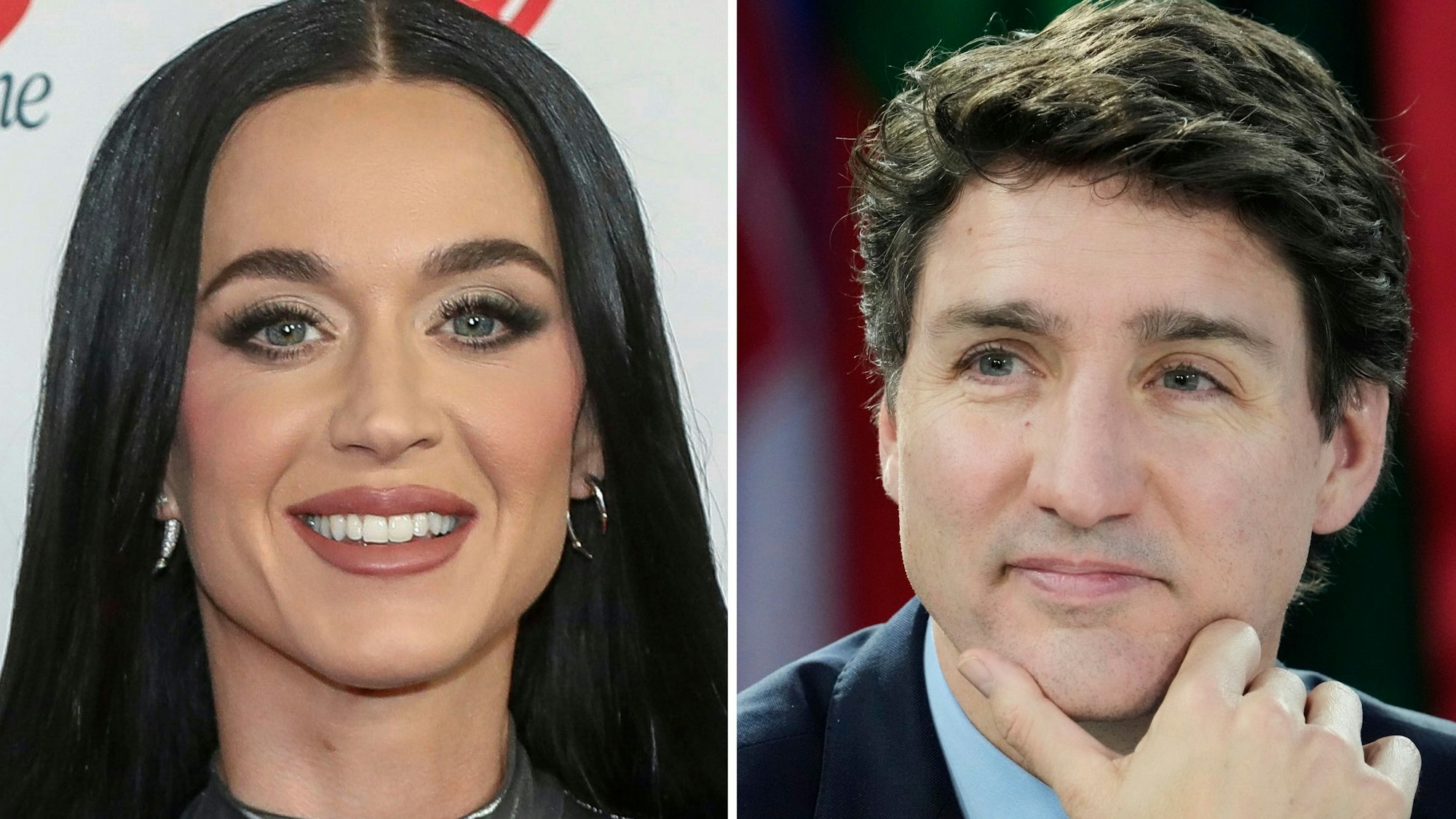 Popstar Katy Perry und der ehemalige kanadische Premierminister Justin Trudeau