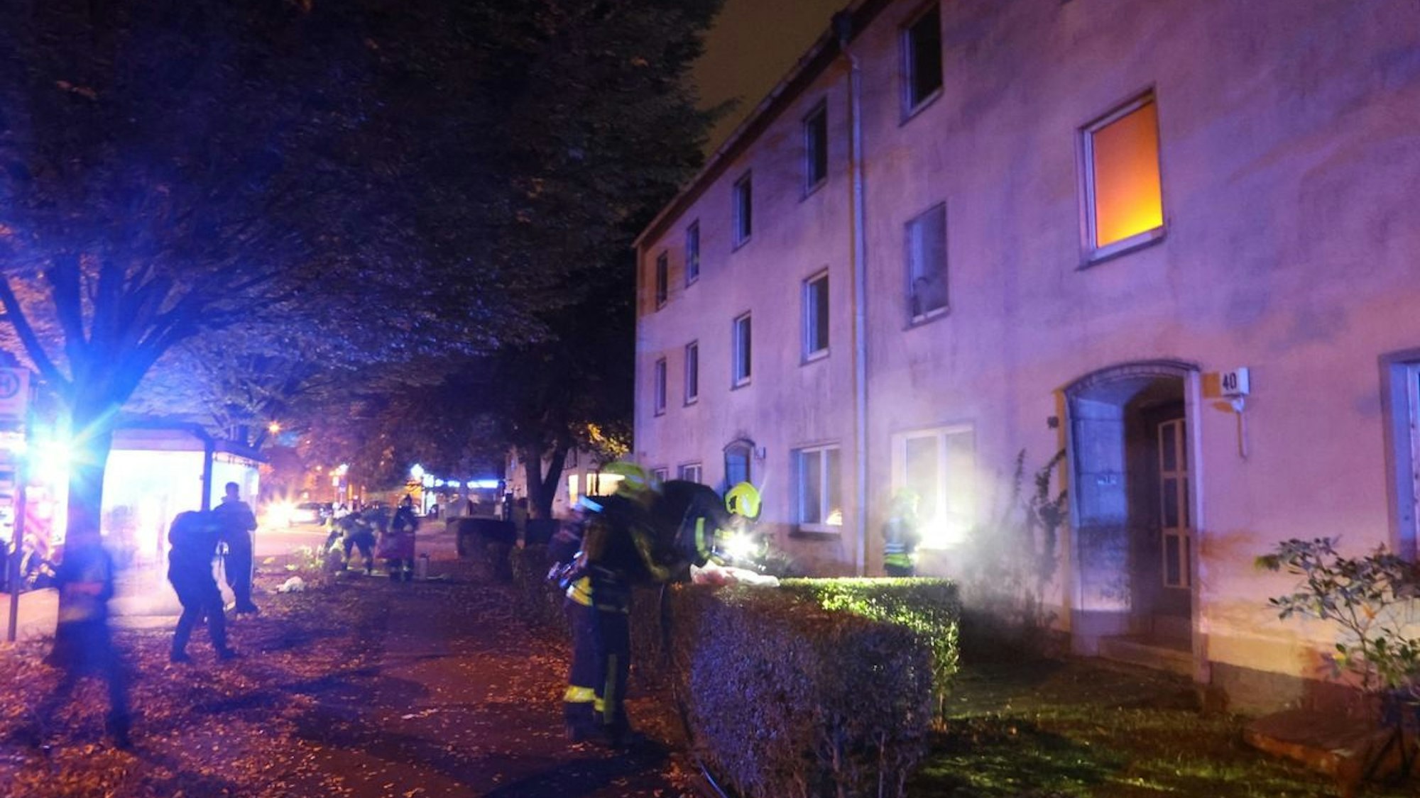Feuerwehrübung in Schwelm