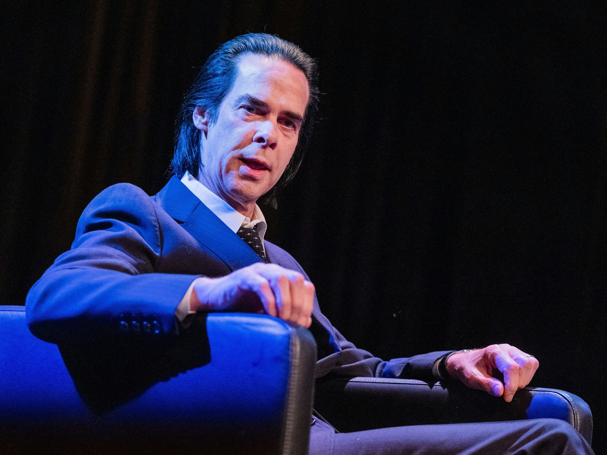 Nick Cave, australischer Musiker und Autor, stellt sein Buch vor.