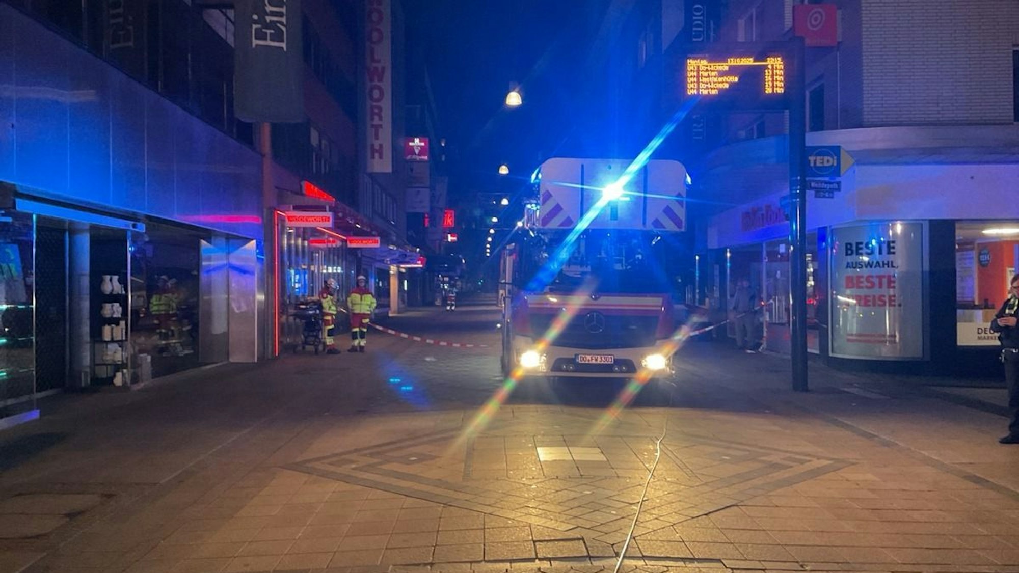 FW-DO: Brand in einem Imbissbetrieb auf dem Westenhellweg