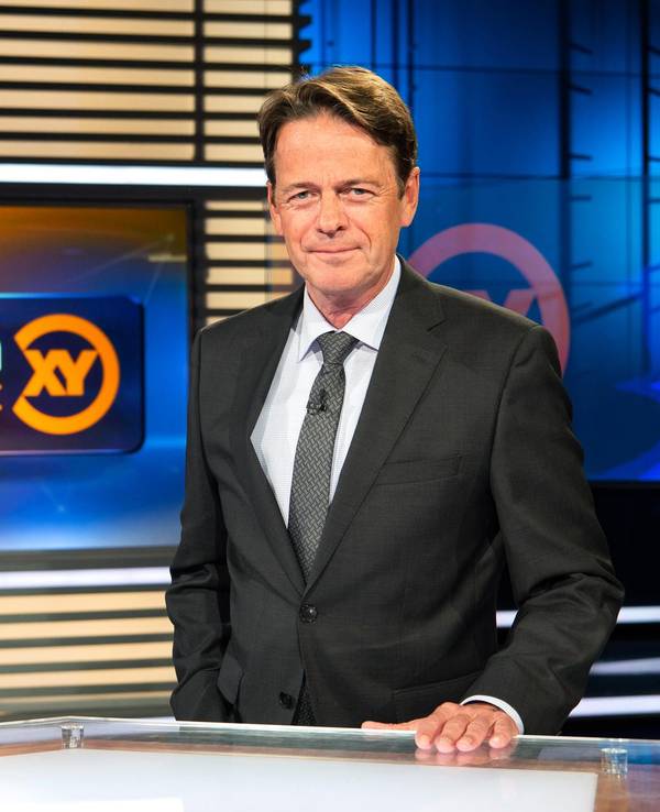 Rudi Cerne in der „XY“-Kulisse.
